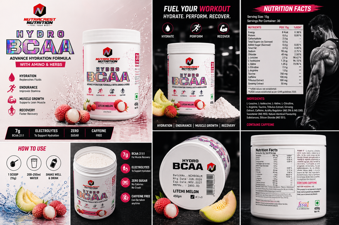 Hydro BCAA – Litchi Melon (450g)